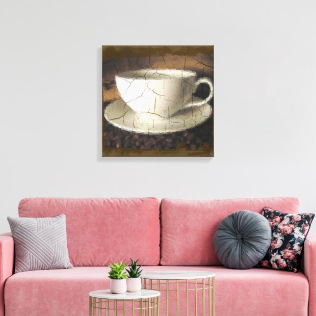 Impressão Em Tela Café de Antigamente (Insitu(Sala de estar))