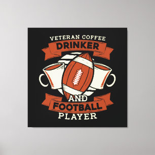 Impressão Em Tela Café de Futebol