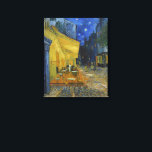 Impressão Em Tela Cafe Terrace à Noite | Vincent van Gogh<br><div class="desc">Cafe Terrace na Night (1888), de Vincent van Gogh, é uma representação luminosa e icônica de um confortável café ao ar livre em Arles, França, sob um céu estrelado à noite. O brilho amarelo vibrante do café contrasta lindamente com o azul profundo da noite, criando um ambiente quente e convidativo....</div>