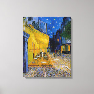 Impressão Em Tela Café Terrace / Café da Noite ~ Vincent van Gogh