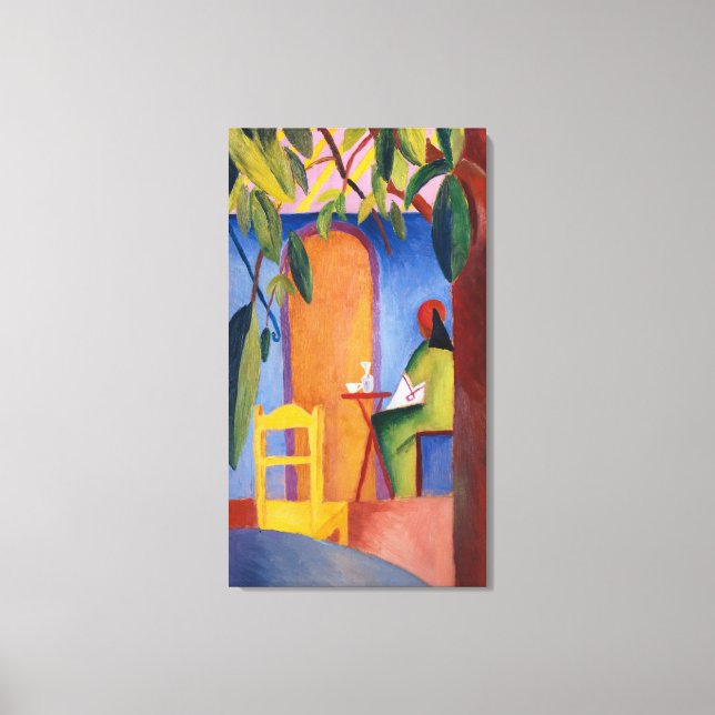 Impressão Em Tela "Café Turco", por Macke, Arte (Frente)