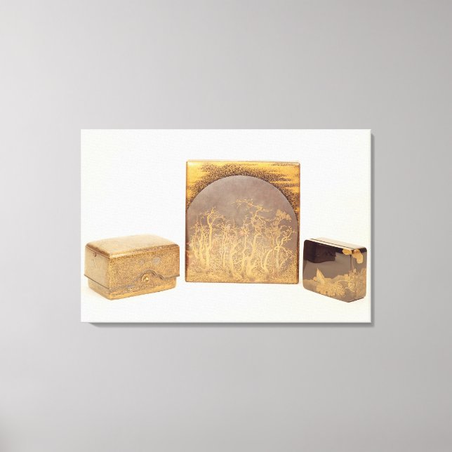 Impressão Em Tela Caixa de escrevendo, c.1830 (Frente)