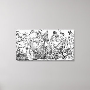 Impressão Em Tela Calavera do século XX