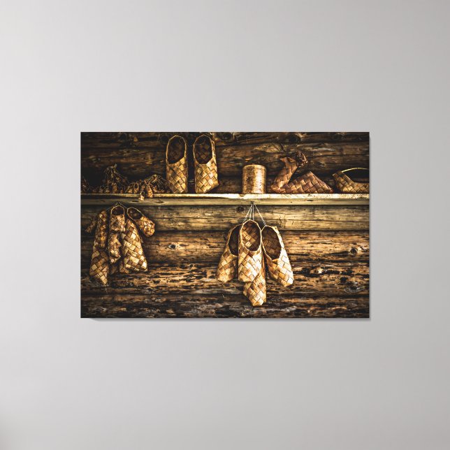 Impressão Em Tela Calçados De Bast Para Venda (Frente)