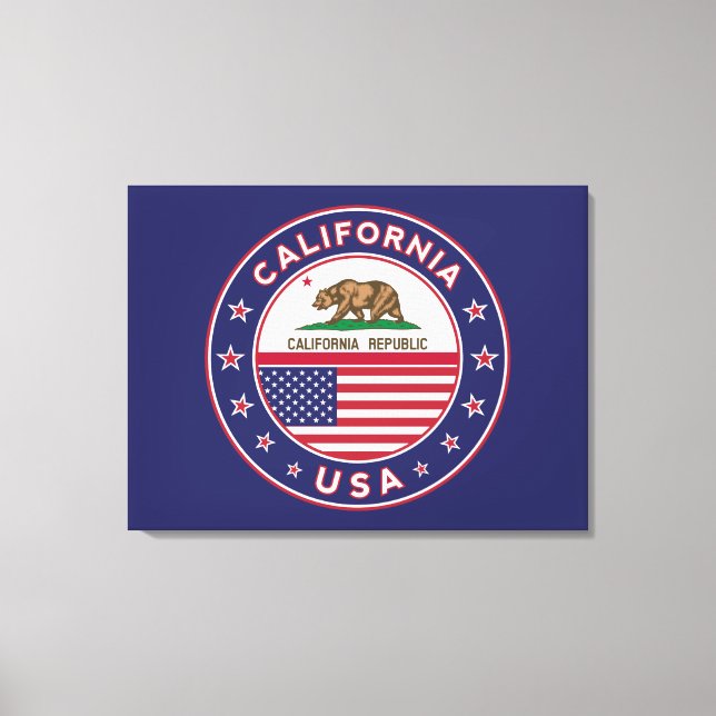 Impressão Em Tela California (Frente)
