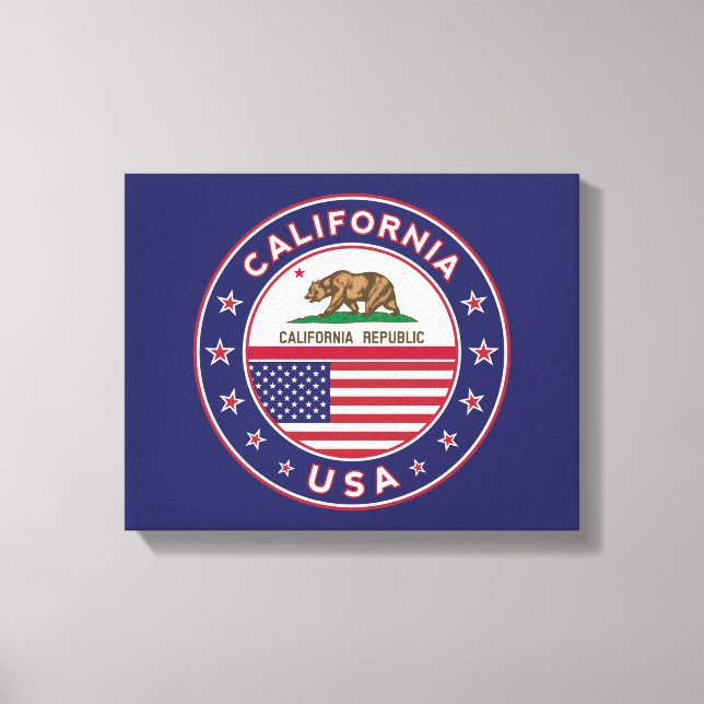 Impressão Em Tela California (Frente)