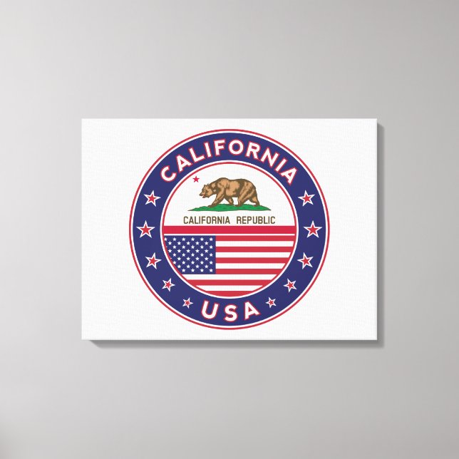Impressão Em Tela California (Frente)