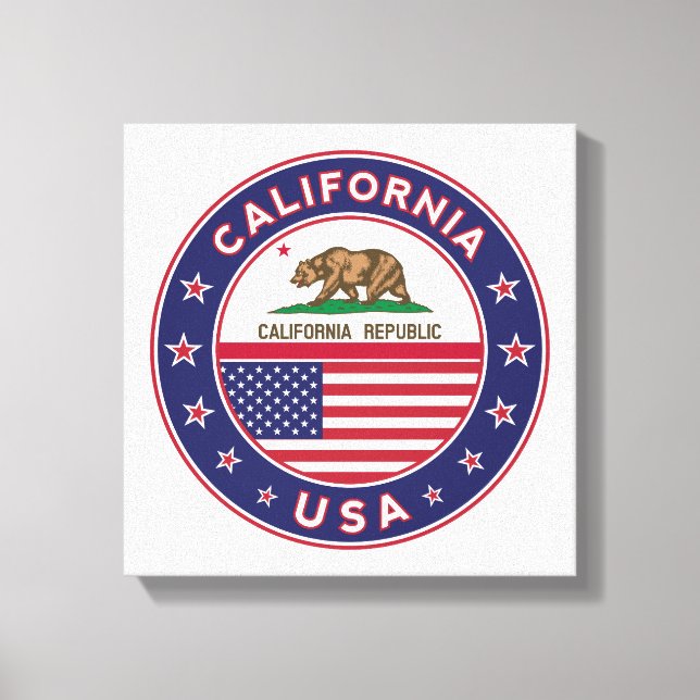 Impressão Em Tela California (Frente)