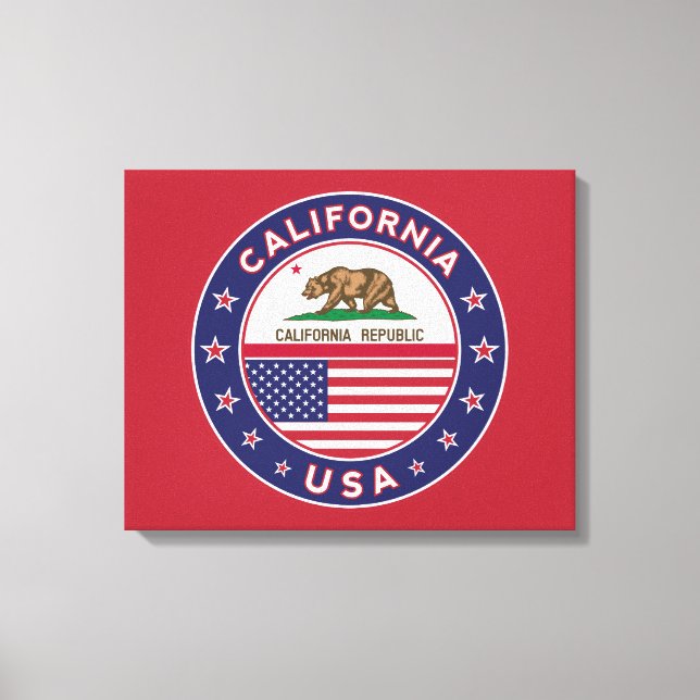 Impressão Em Tela California (Frente)