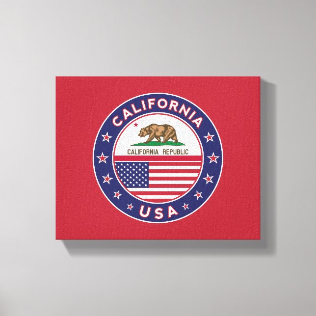 Impressão Em Tela California (Frente)
