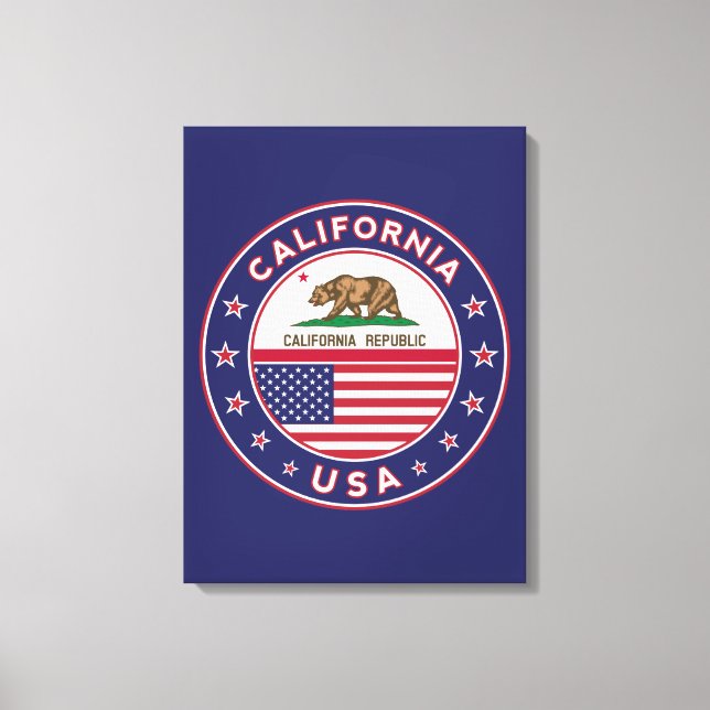 Impressão Em Tela California (Frente)