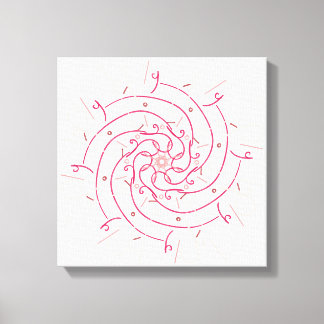 Impressão Em Tela Caligrafia árabe Nome artístico Escrevendo Amal