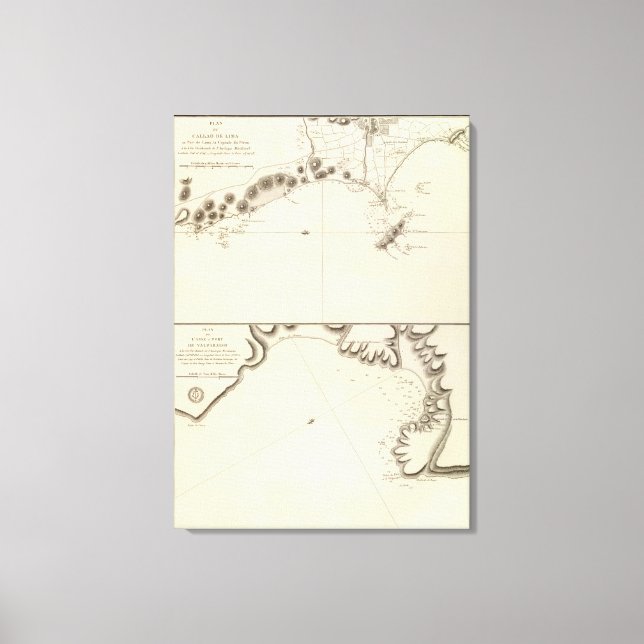 Impressão Em Tela Callao Região Lima (Frente)