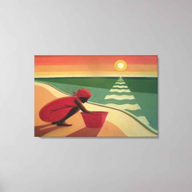 Impressão Em Tela Calma da Noite 2003 (Frente)