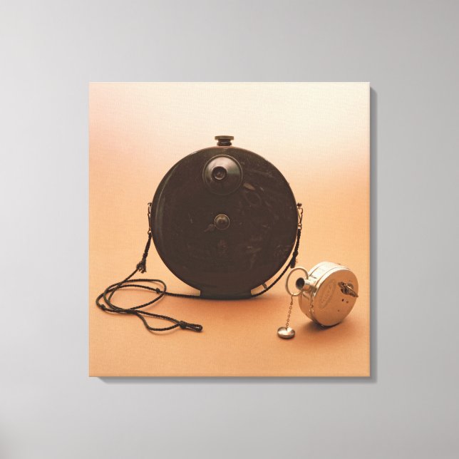 Impressão Em Tela Câmaras de detetive (Frente)