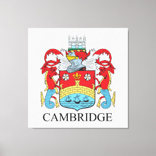 Impressão Em Tela Cambridge casaco de braços
