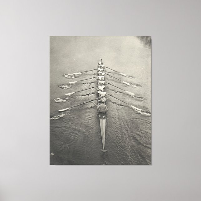 Impressão Em Tela Cambridge Rears Crew 1910 (Frente)