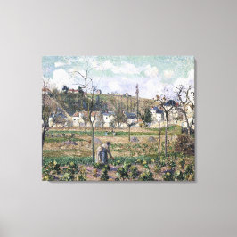 Impressão Em Tela Camille Pissarro Maubuissons Garden Pontoise