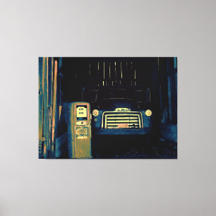 Impressão Em Tela Caminhão velho de GMC