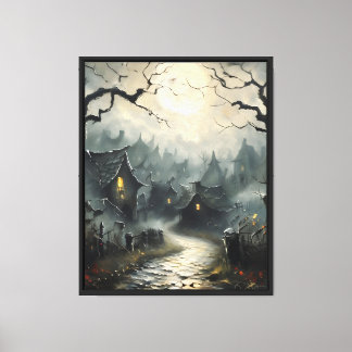 Impressão Em Tela Caminho iluminado pela floresta