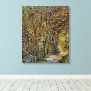 Impressão Em Tela Caminho no Bosque por Vincent van Gogh