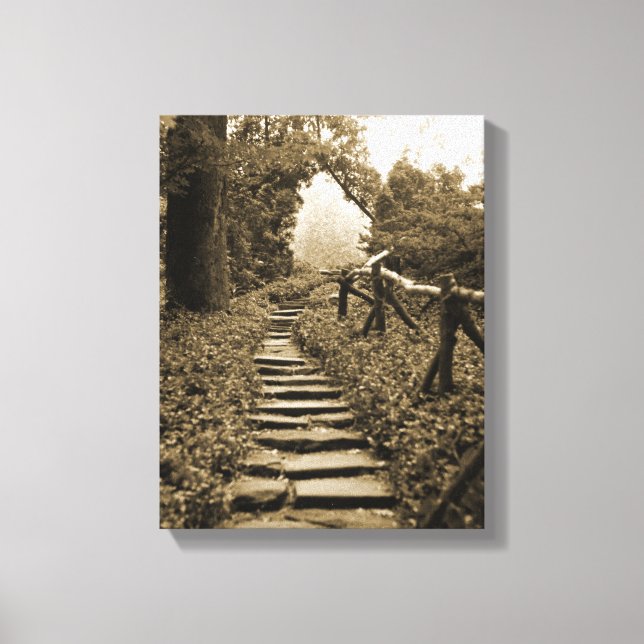 Impressão Em Tela Caminho para a Luz (Frente)