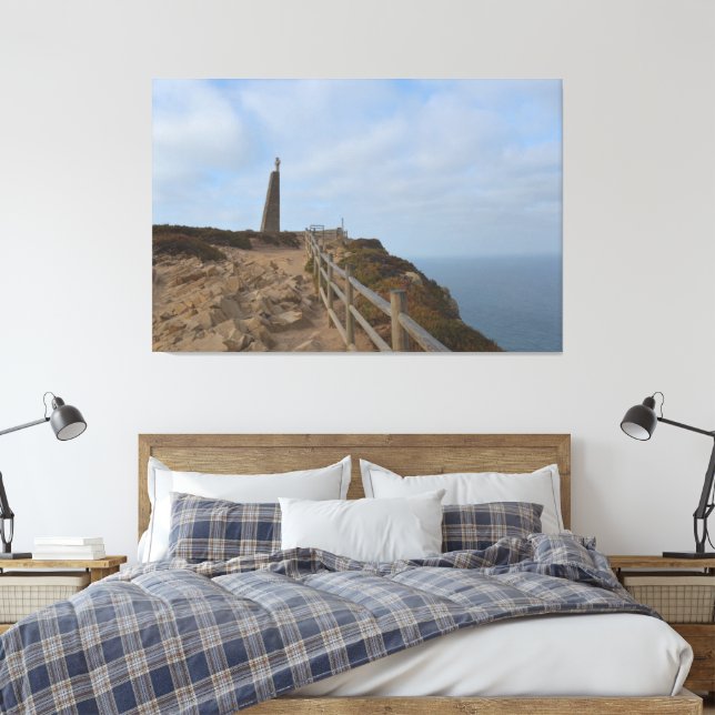 Impressão Em Tela Caminho para a Névoa. Cabo da Roca (Insitu(Quarto))