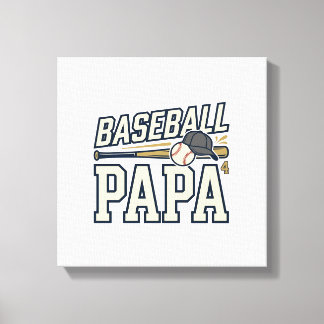 Impressão Em Tela Camisa de desenho de gravura vintage de papai de b