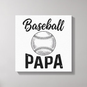 Impressão Em Tela Camisa de desenho de gravura vintage do Papai de b