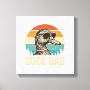 Impressão Em Tela Camisa Desi do Papai Pato Gravura Vintage Pôr do S