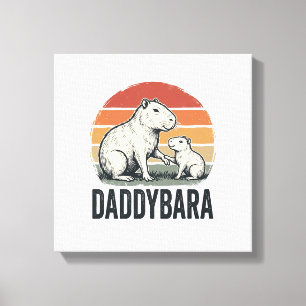 Impressão Em Tela Camisa do Capivara do Daddybara Design de Camisa d