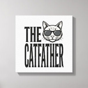 Impressão Em Tela Camisa Gráfica Citação Gato Vintage Funny Catfathe