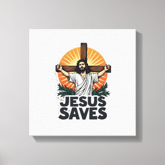 Impressão Em Tela Camiseta Fé com Gravação Vintage Jesus Salva (1)