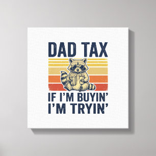 Impressão Em Tela Camiseta Gráfica Vintage de Guaxinim do Imposto do