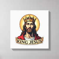 Camiseta King Jesus Banner Vintage Engraving 2