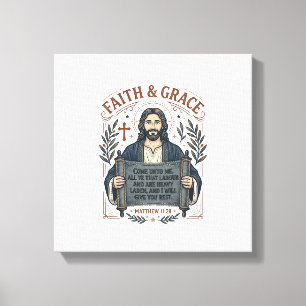 Impressão Em Tela Camiseta Vintage de Jesus Cruz de Bordado Gráfico 