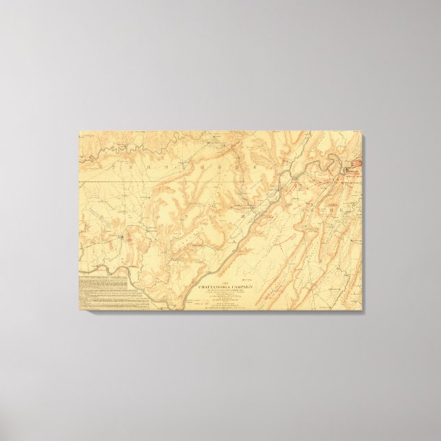 Impressão Em Tela Campanha Chattanooga (Frente)