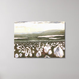 Impressão Em Tela Campos do Algodão Ártico: Tela de tela Impressão N