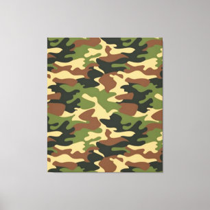 Impressão Em Tela camuflagem