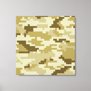 Impressão Em Tela Camuflagem do deserto digital de 8 bits / Camuflag