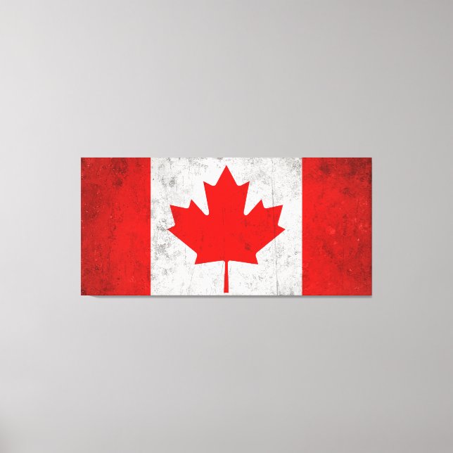 Impressão Em Tela Canadá (Frente)