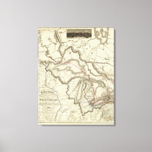 Impressão Em Tela Canadá 7 (Frente)