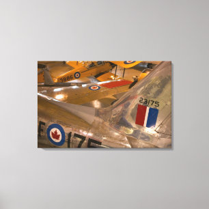 Impressão Em Tela Canadá, Alberta, Calgary: Museu Aero Espacial de