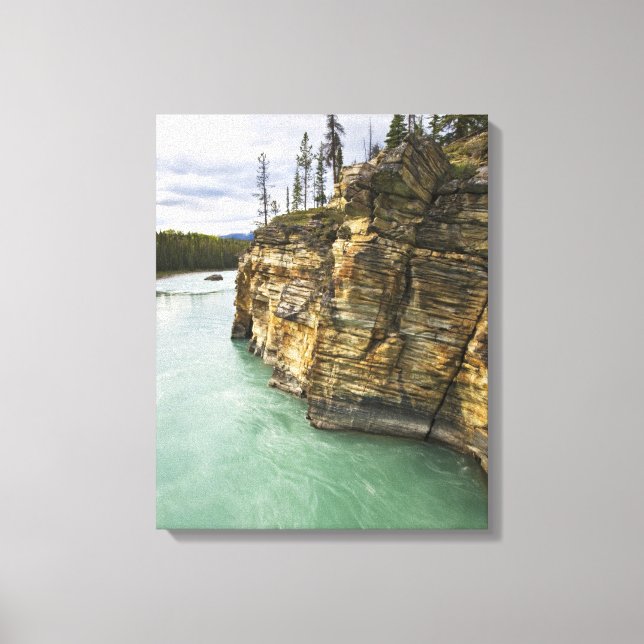 Impressão Em Tela Canadá, Alberta, Parque Nacional Jasper, Athabasca (Frente)