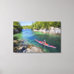 Impressão Em Tela Canadá, Colúmbia Britânica, Ilha de Vancouver. 