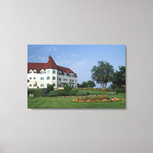 Impressão Em Tela Canadá, New Brunswick, Rua Andrews. O Fairmont