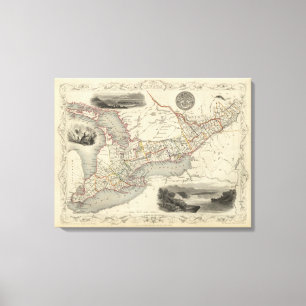 Impressão Em Tela Canadá ocidental