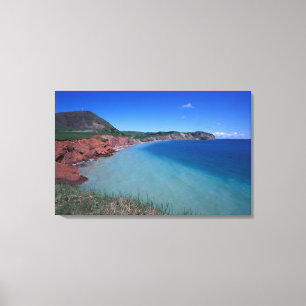 Impressão Em Tela Canadá, Quebec, Ilhas Madalena, Boné Certo