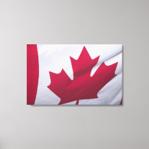 Impressão Em Tela Canadian Flag.