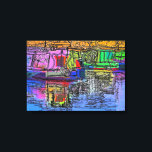 IMPRESSÃO EM TELA CANAIS<br><div class="desc">Os barcos do Canal, conhecidos no Reino Unido como barcos estreitos, foram originalmente utilizados para transportar mercadorias em todo o país. Atualmente, são utilizadas principalmente para o lazer e atraem pessoas de todo o mundo para usufruir do nosso campo rural. Estes barcos parecem muito bonito com as suas cabanas de...</div>